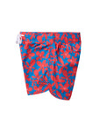 Seaesta Scallop Retro Flare Boardshort / Daisy / Crimson