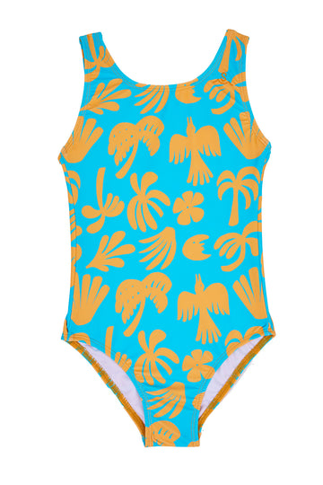 Seaesta Surf x Ty Williams / Swimsuit / Orange Sherbet