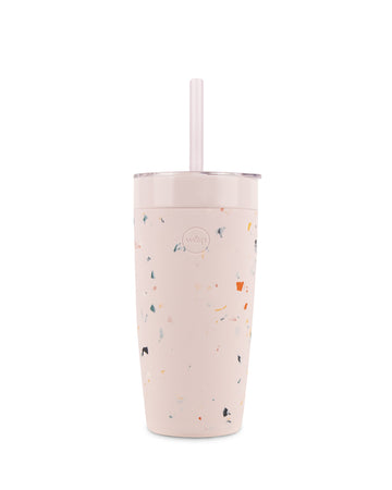 Insulated Tumbler With Straw Lid