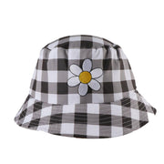 Gingham Daisy Bucket Hat