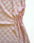 Checker Cover Up Dress / Pink