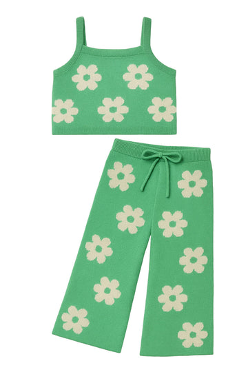Daisy Knit Set / Sea Foam