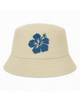 Navy Hibiscus Bucket Hat