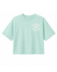 Cropped Boxy Palm Tee / Sea Green
