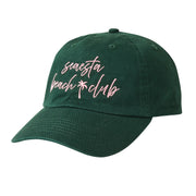 Beach Club Dad Hat / Pink Palms