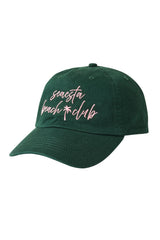 Beach Club Dad Hat / Pink Palms