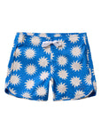 Seaesta Scallop Retro Flare Boardshort / Soleil / Bleu