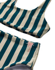 Cabana Stripe Two Piece Swimsuit / Charleston