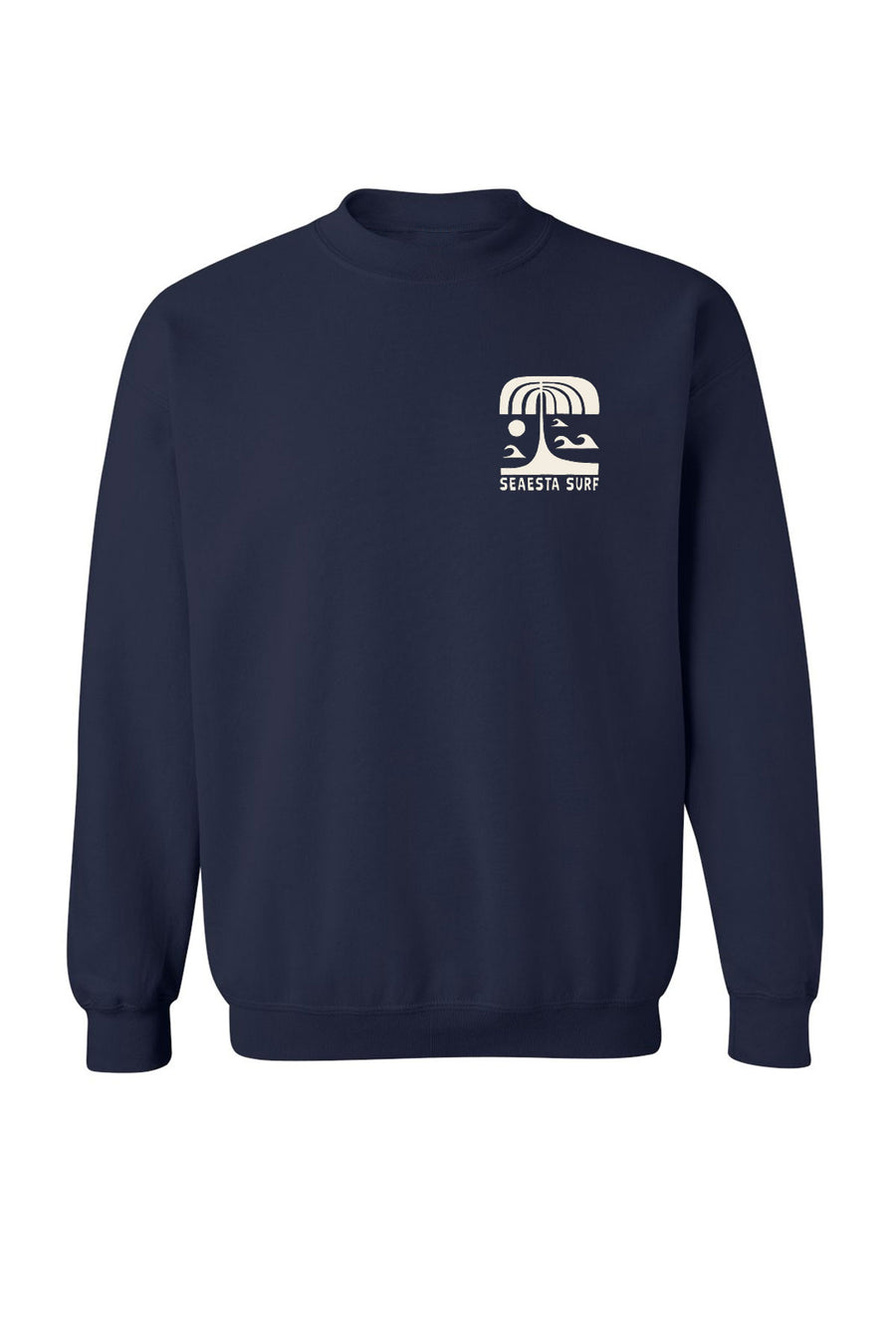 Navy Palm Crew Sweatshirt / Youth