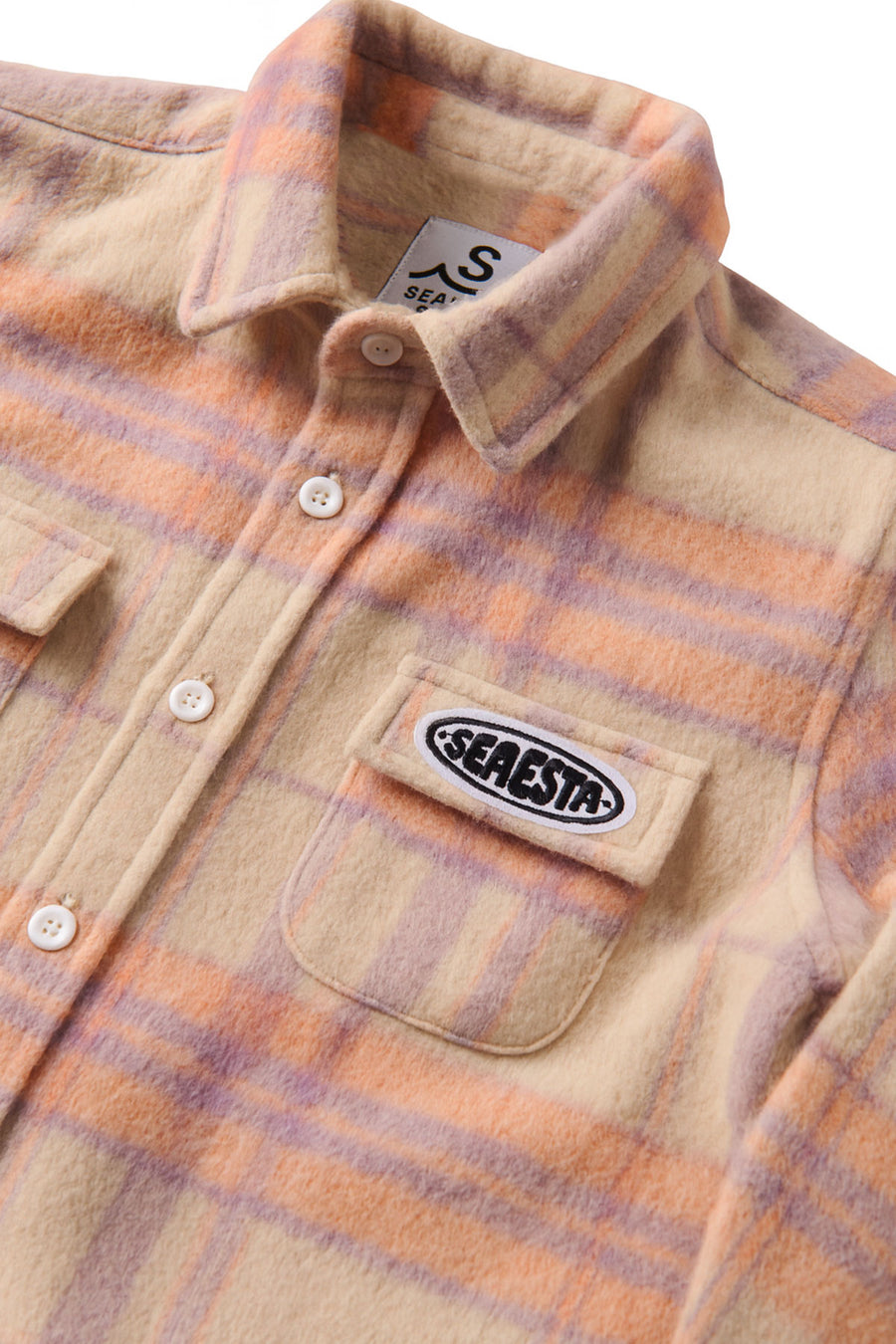 Patch Flannel Shirt / Youth / Lavender