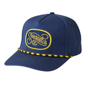 Rodeo Patch Snapback Hat / Navy