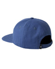 Shoreline Patch Snapback Hat / Navy Blue