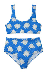 Soleil Two Piece Swimsuit / Bleu