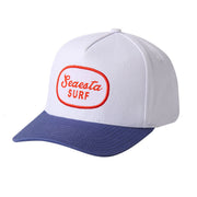 Strand Patch Snapback Hat / Red