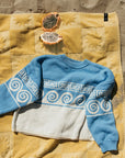 Wave Sweater / Blue