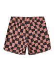 Seaesta Scallop Retro Flare Boardshort / Wavy Checks / Cocoa / Boardshorts