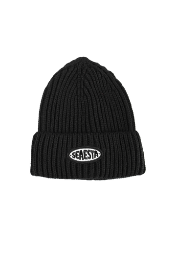 Patch Beanie / Youth / Charcoal