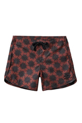 Seaesta Scallop Retro Flare Boardshort / Beams / Bronze