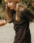 Seaesta Globe Tee / Youth / Gold