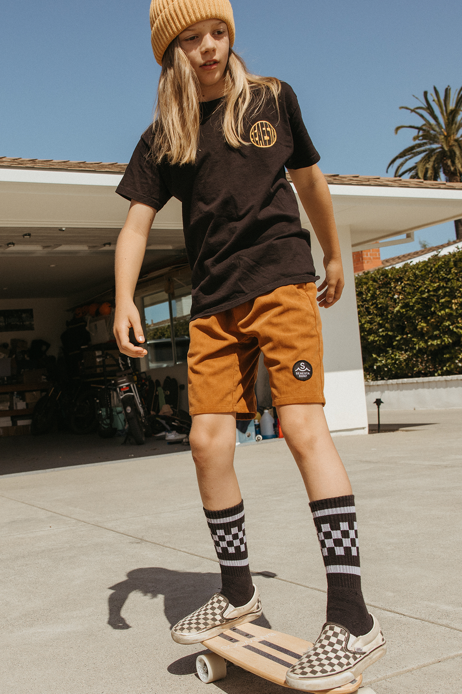 Seaesta Comfy Cord Walk Short / Birch