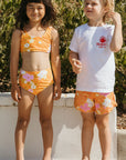 Fleurs / Two Piece Swimsuit / Sunshine