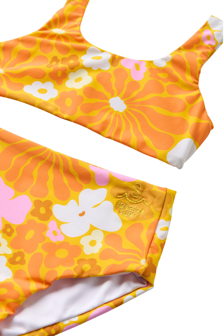 Fleurs / Two Piece Swimsuit / Sunshine