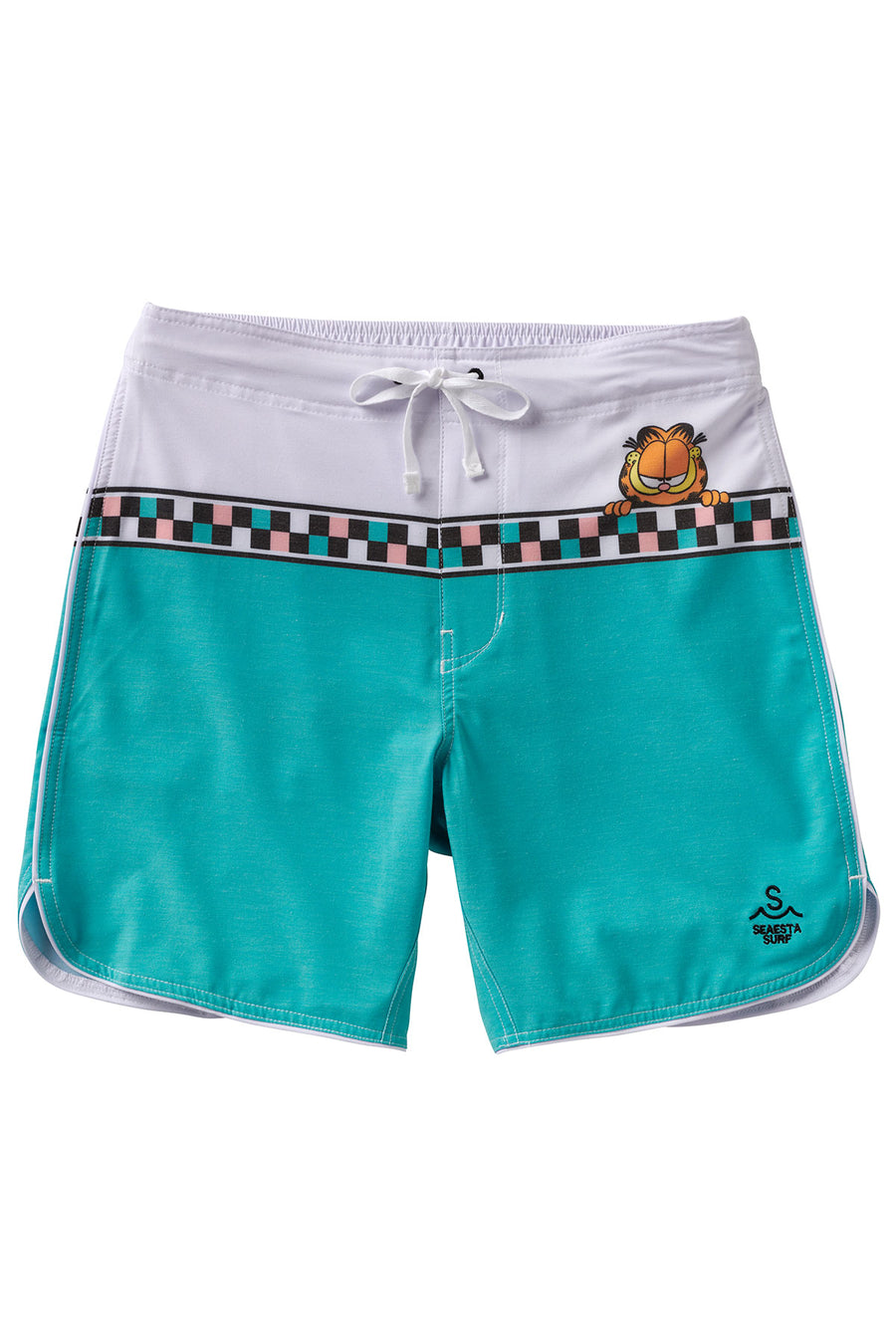 Seaesta Surf x Garfield® Boardshorts / Mens / Monday Checkers