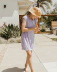 Daisy Cover Up Dress / Lavender