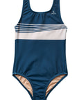 Seaesta Surf x Leah Bradley / Zippy Stripe Swimsuit