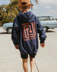 Seaesta Surf Malibu Hoodie / Youth / Navy