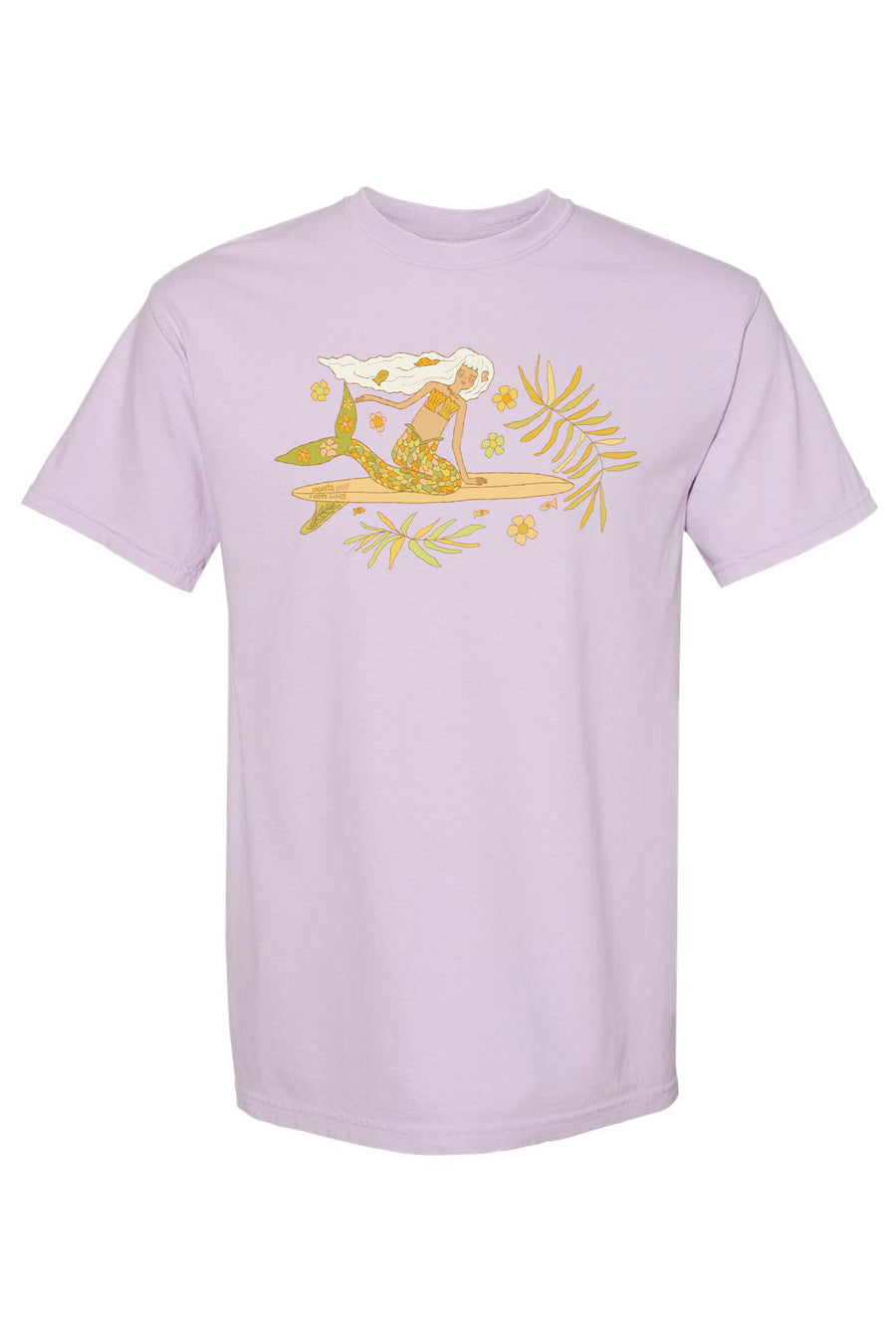 Seaesta Surf x Surfy Birdy Mermaid Tee / Lilac / Youth