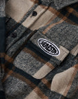 Patch Flannel Shirt / Youth / Emerald