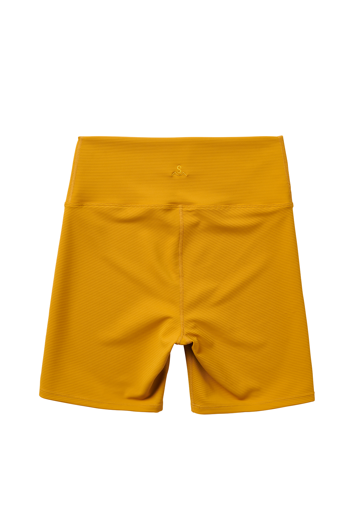 Mustard yellow shorts womens hotsell