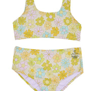 Seaesta Surf x Surfy Birdy / Groovy Floral / Two Piece Swimsuit