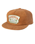 Cord Snapback Hat / Tan