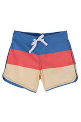 Seaesta Surf Boys Boardshorts – Scallop Retro Flare in Triple Scoop Velvet