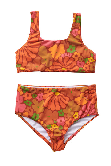 Fleurs / Two Piece Swimsuit