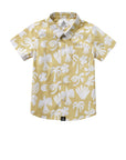 Seaesta Surf x Ty Williams Button Up Shirt / KIDS / Khaki