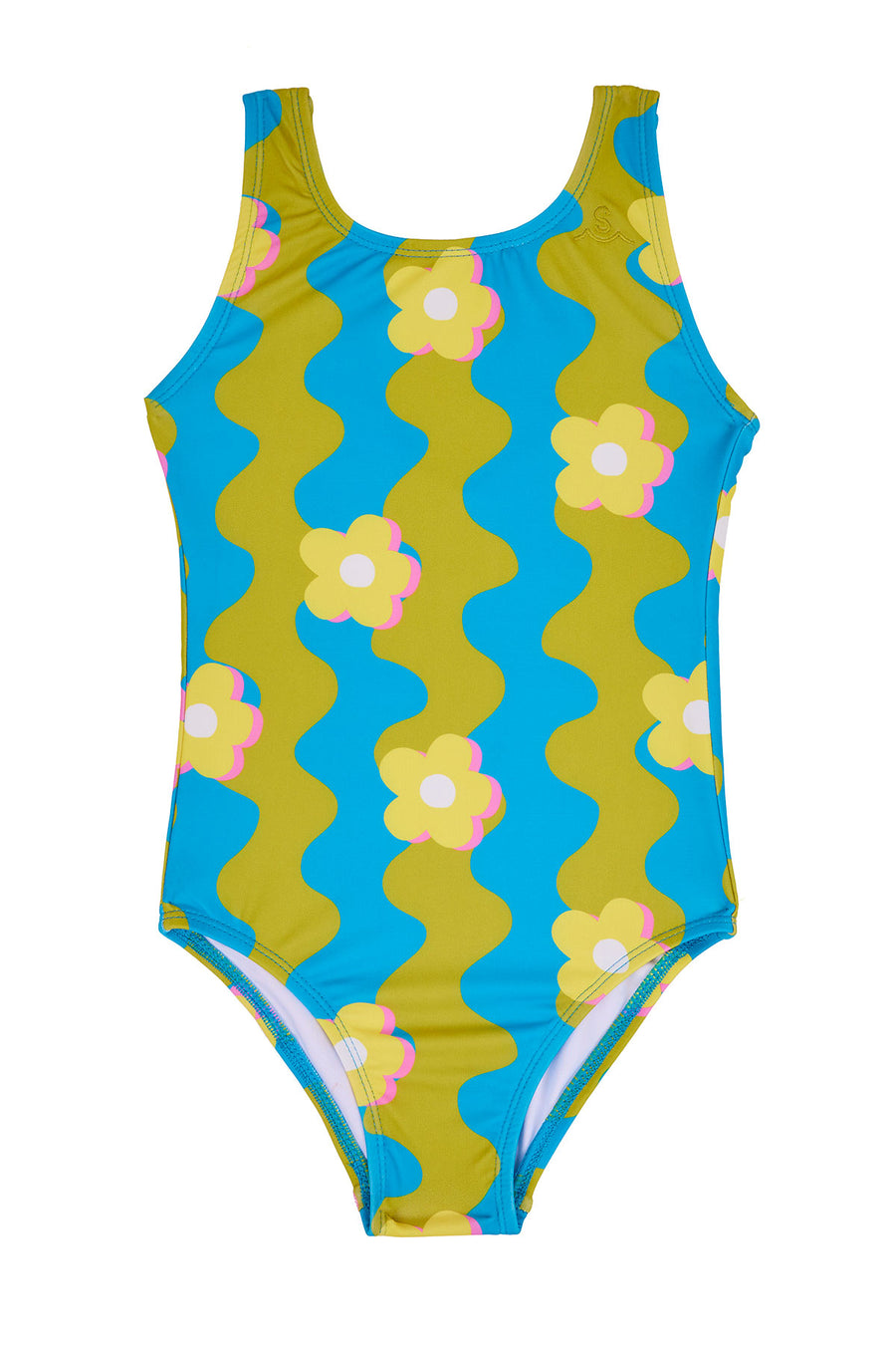 Wavy Daisy / Kelp / Swimsuit