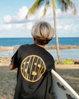 Seaesta Globe Tee / Youth / Gold