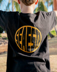 Seaesta Globe Tee / Youth / Gold