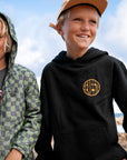 Seaesta Surf Globe Hoodie / Youth / Gold