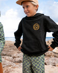 Seaesta Surf Globe Hoodie / Youth / Gold