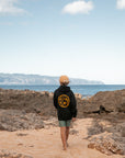 Seaesta Surf Globe Hoodie / Youth / Gold