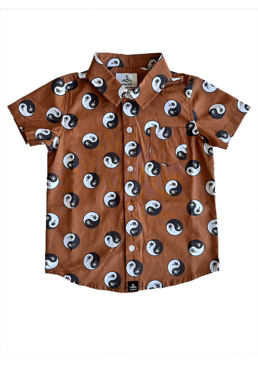 Yin Yang Button Up Shirt / Youth / Autumn