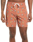 SEAESTA SURF X PEANUTS® SNOOPY SHADE BOARDSHORTS / MENS / CLAY