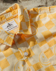 Seaesta Surf x Rob Machado Surfboards / Golden Smile / KIDS Button Up Shirt