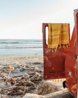 Mustard Yellow Oversized Beach Towel