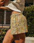 Women's Boardshorts / Surfy Birdy / Retro Daydream Floral