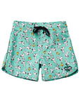 Seaesta Surf x Peanuts® Joe Cool Boardshorts / Sea Glass